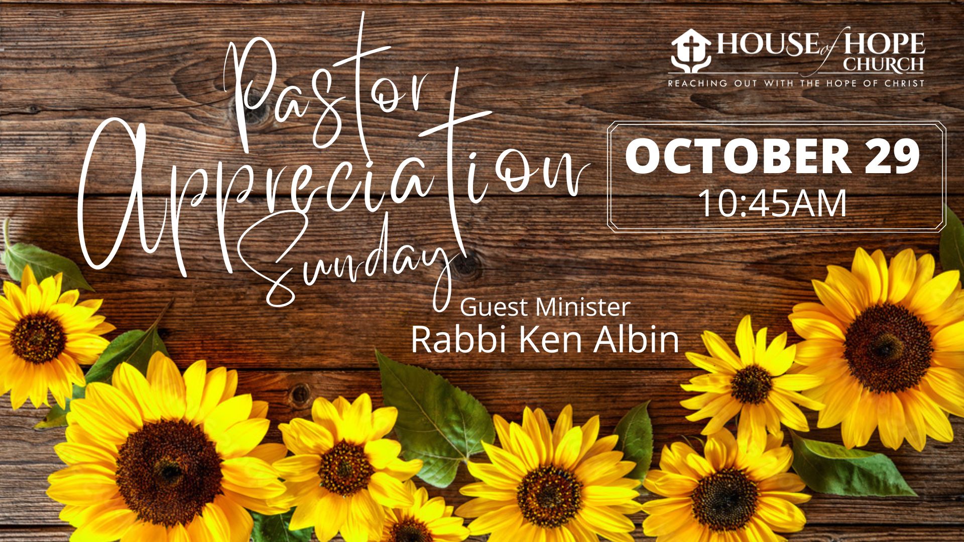 Pastor Appreciation Sunday